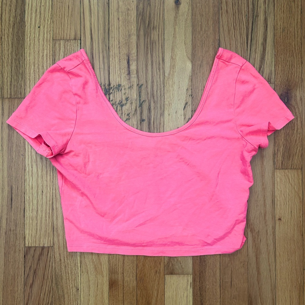 Pink Forever 21 Crop Top‎